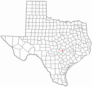 Texas counties map